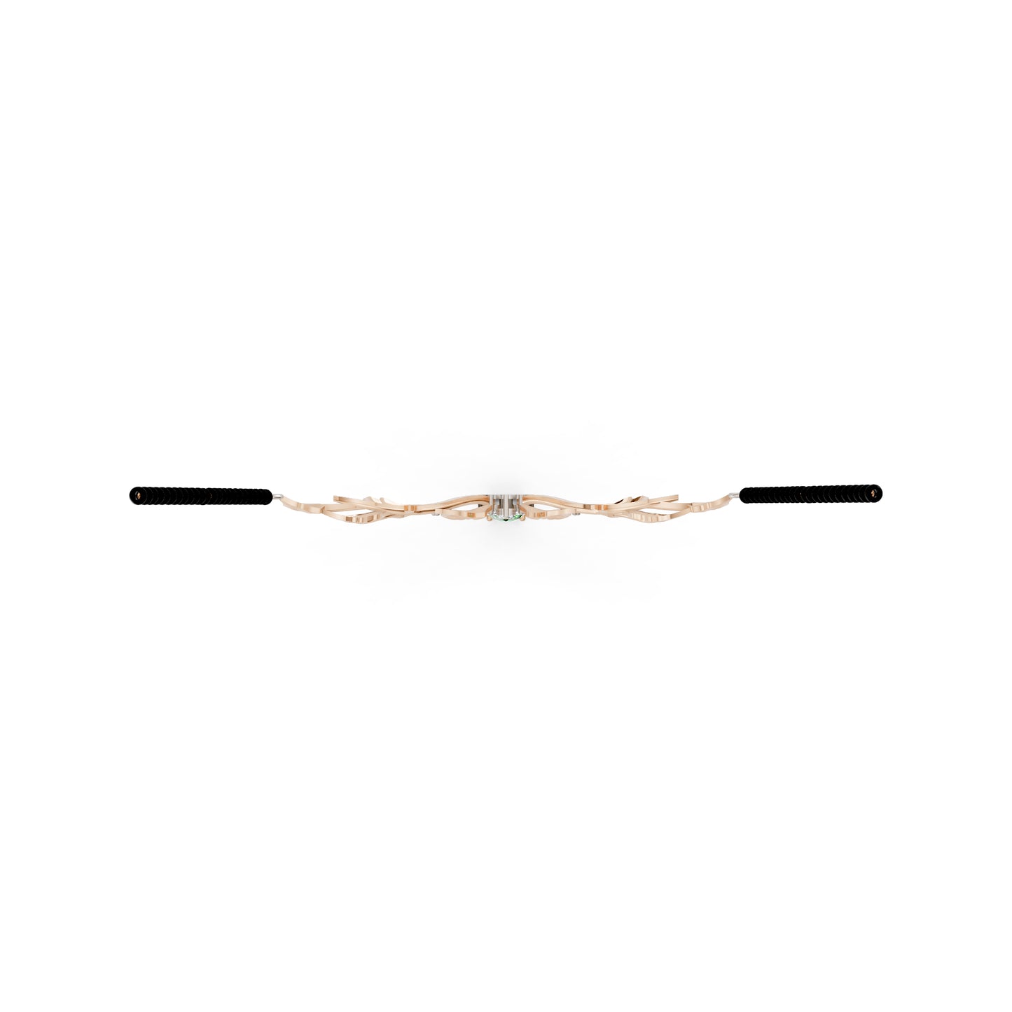 The Round-Crowned Pear-Cut Branch Mangalsutra