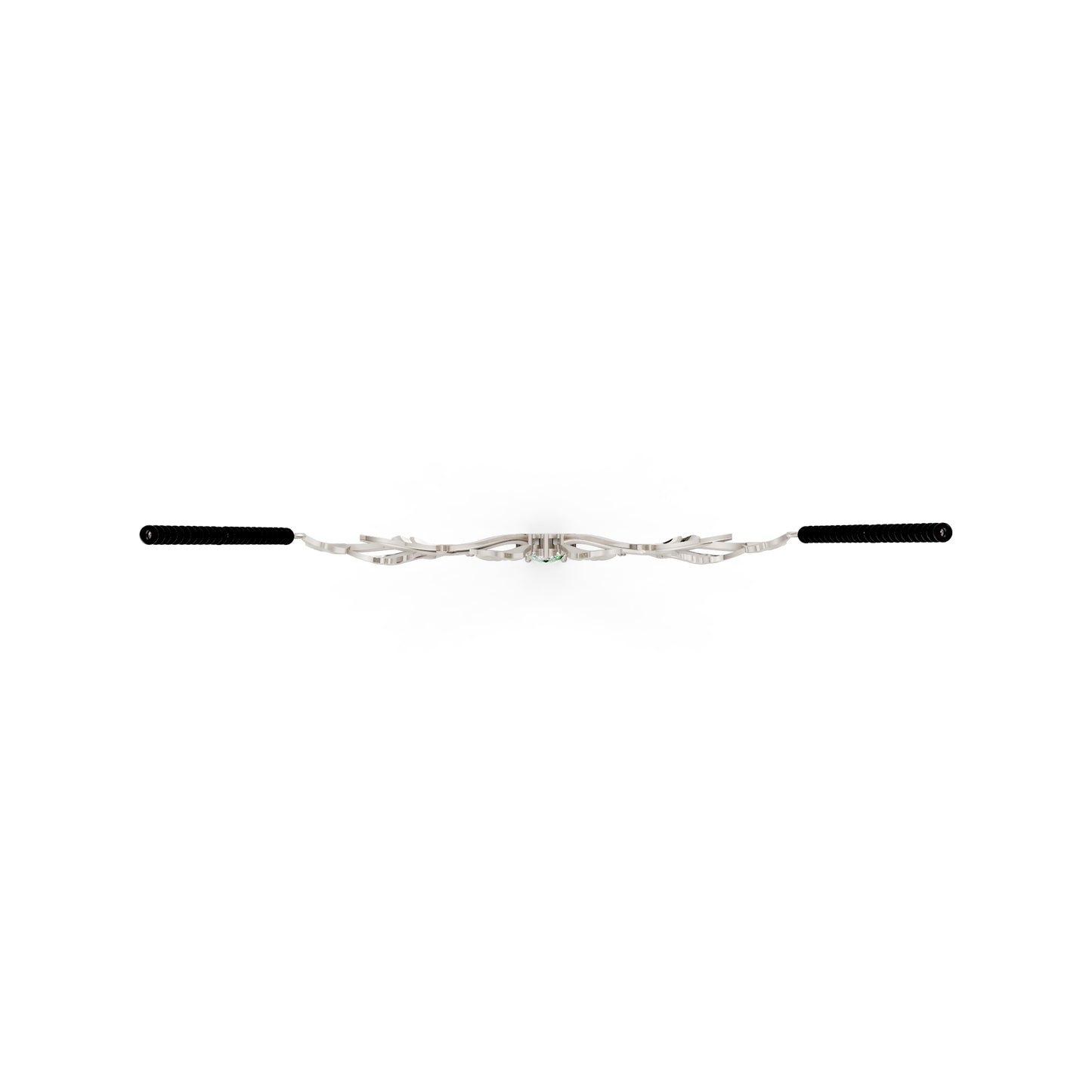 The Round-Crowned Pear-Cut Branch Mangalsutra