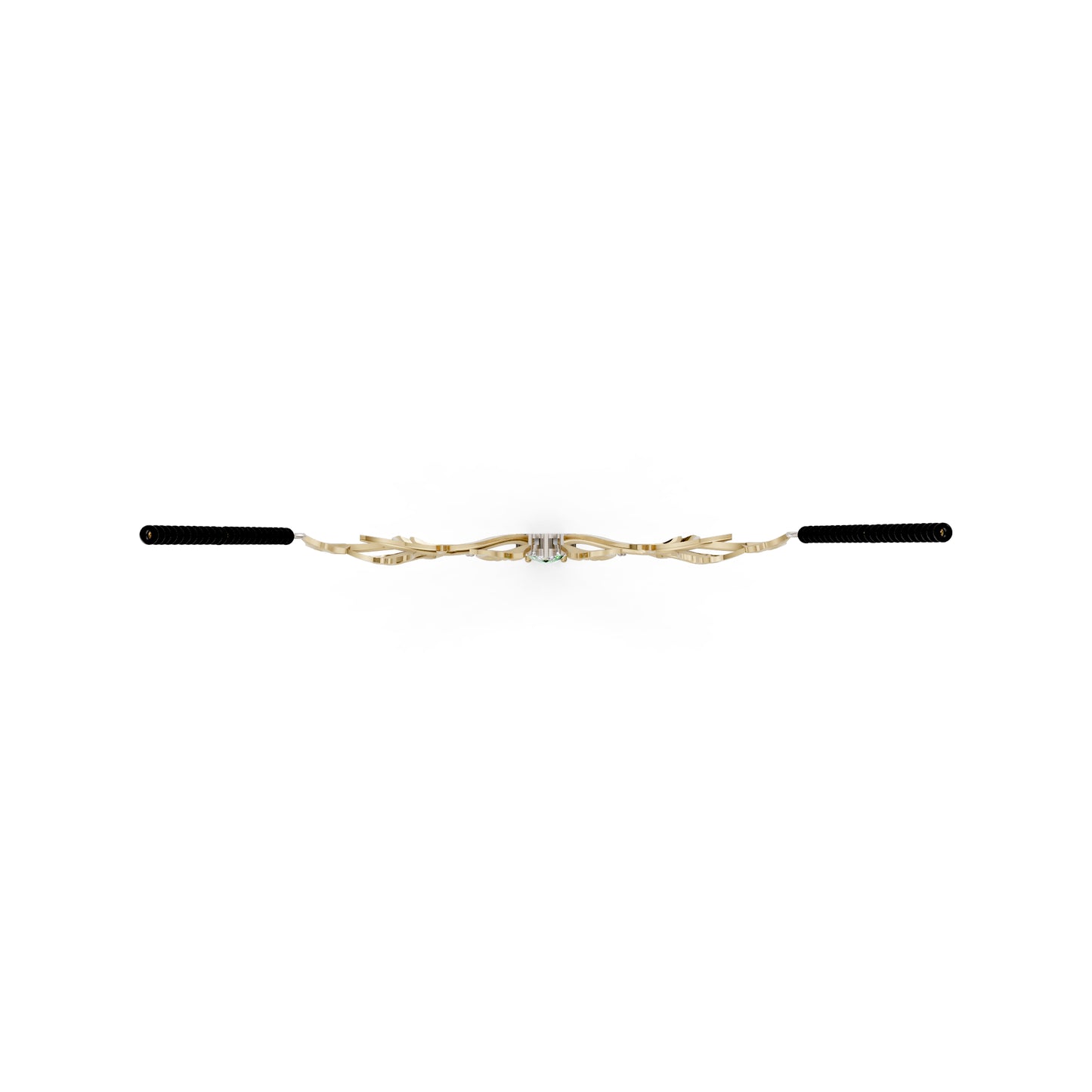 The Round-Crowned Pear-Cut Branch Mangalsutra