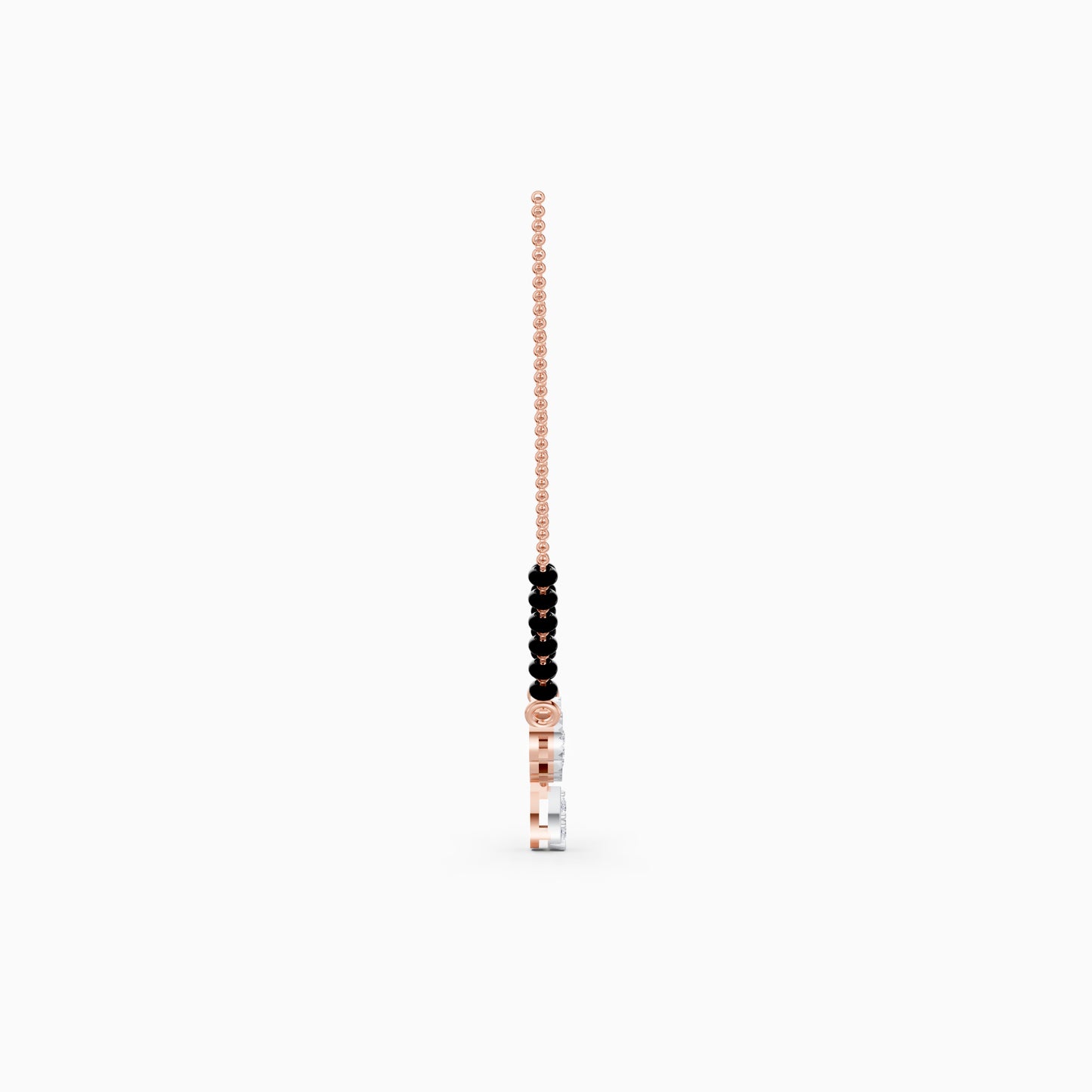 The Arched Medallion Solitaire Mangalsutra
