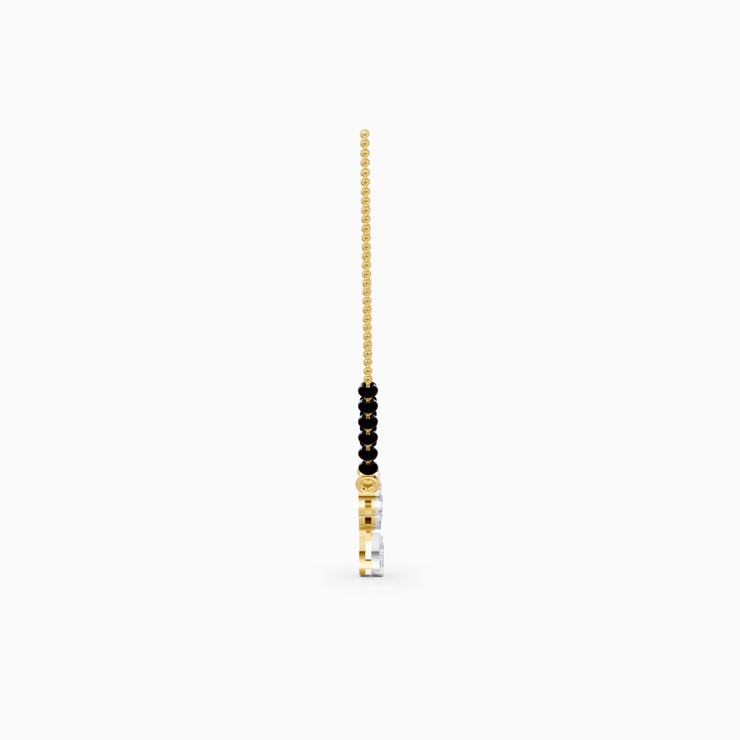 The Arched Medallion Solitaire Mangalsutra