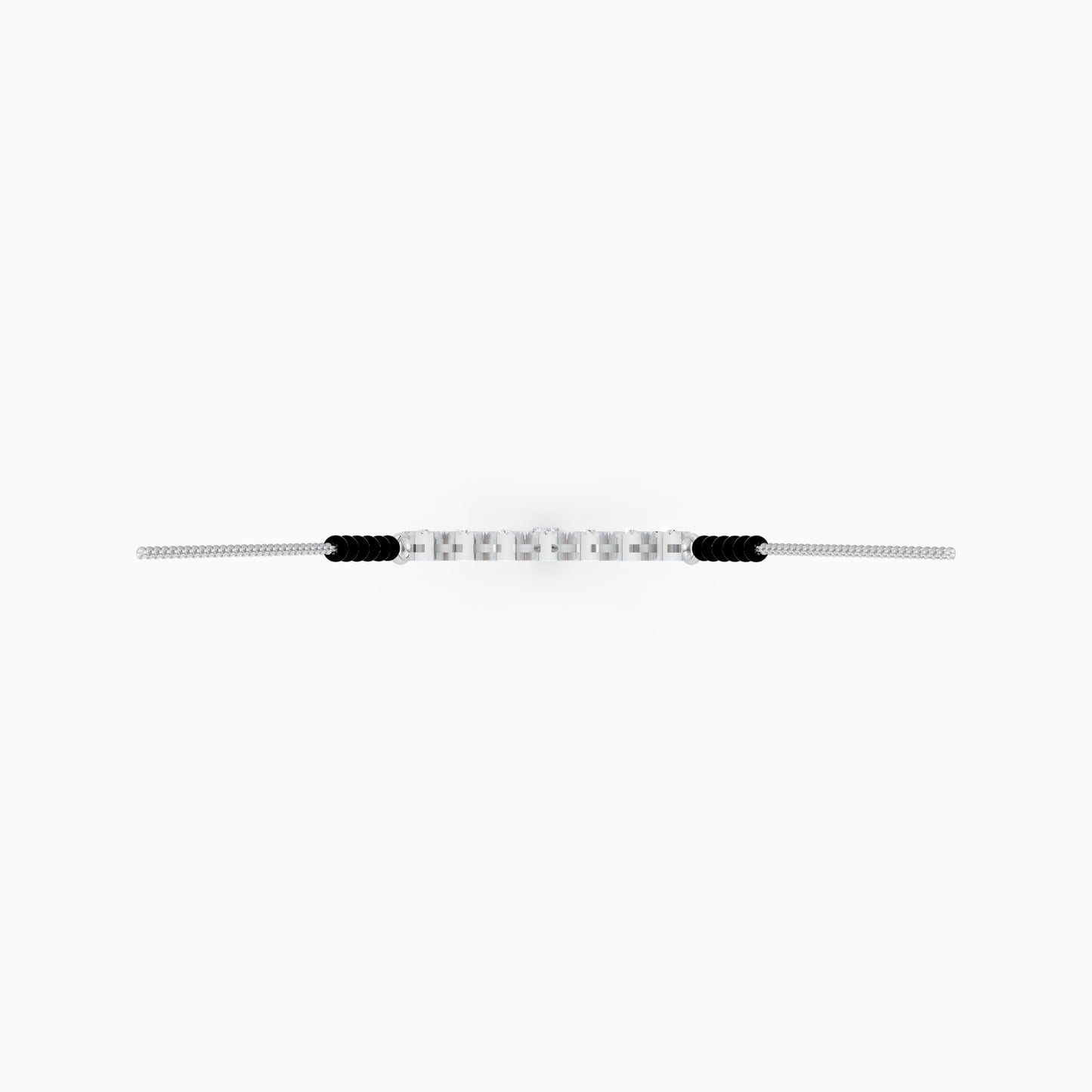The Arched Medallion Solitaire Mangalsutra