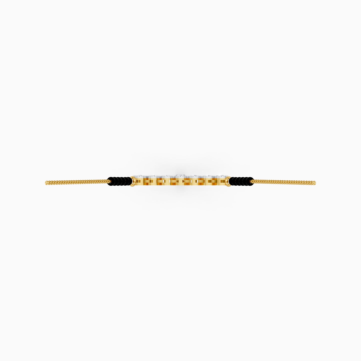 The Arched Medallion Solitaire Mangalsutra